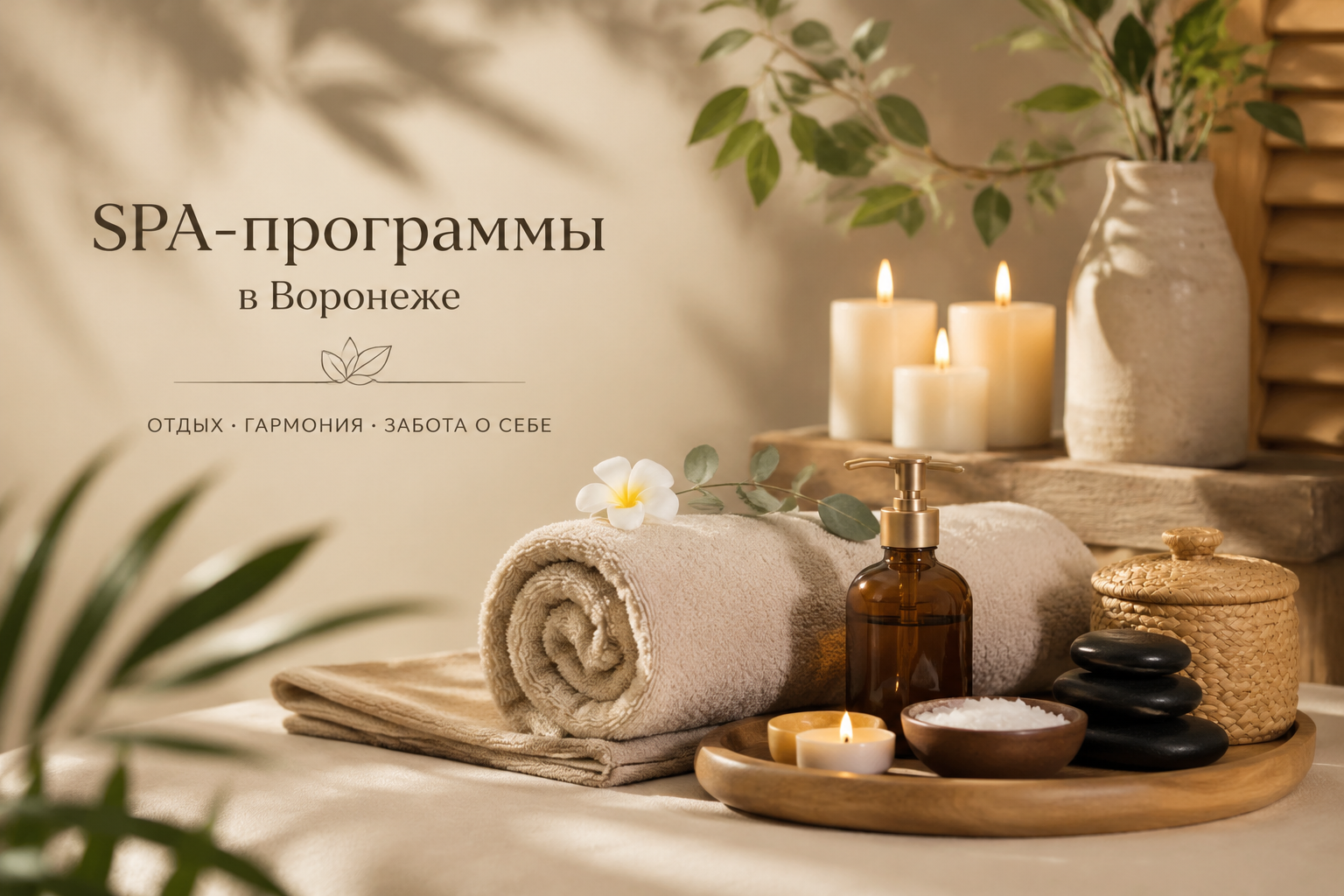 SPA-программы в Воронеже: отдых, расслабление и забота о себе