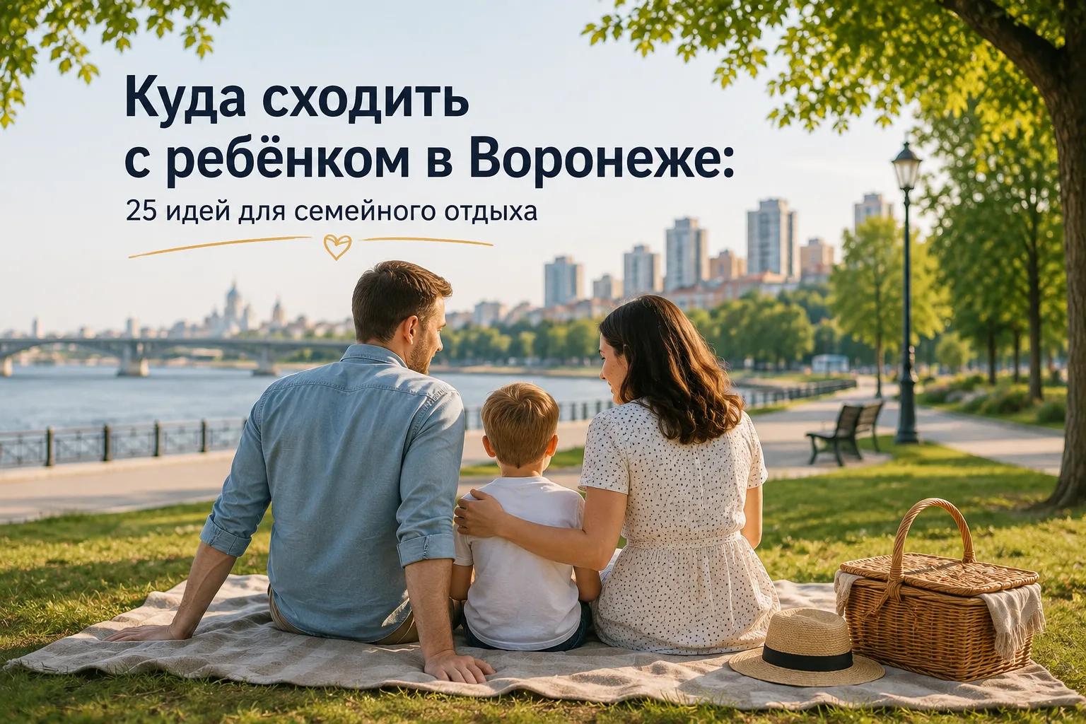 Куда сходить с ребенком в Воронеже: 25 идей для семейного отдыха